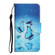 Samsung Galaxy A13 5G Painted Pattern Horizontal Flip Leather Phone Case - Flying Butterfly
