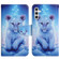 Samsung Galaxy A13 5G Painted Pattern Horizontal Flip Leather Phone Case - Little Leopard