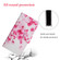 Samsung Galaxy A13 5G Painted Pattern Horizontal Flip Leather Phone Case - Red Flower