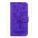 Samsung Galaxy A13 5G Butterfly Rose Embossed Leather Phone Case - Purple