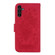 Samsung Galaxy A13 5G Butterfly Rose Embossed Leather Phone Case - Red