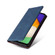 Samsung Galaxy A13 5G Simple Suction Closure Leather Phone Case - Blue