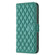 Samsung Galaxy A13 4G / 5G Diamond Lattice Wallet Leather Flip Phone Case - Green