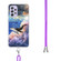 Samsung Galaxy A13 4G / 5G 2.0mm Airbag Shockproof TPU Phone Case with Lanyard - Whale