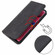 Samsung Galaxy A13 5G Calf Texture Magnetic Flip Leather Phone Case - Black