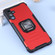 Samsung Galaxy A13 5G Lanyard Aluminum and TPU Phone Case - Red