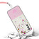Samsung Galaxy A13 5G Bronzing Butterfly Flower TPU Phone Case with Lanyard - Peach Blossoms