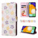 Samsung Galaxy A13 4G / 5G Bronzing Painting RFID Leather Case - Bloosoming Flower