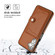 Samsung Galaxy A13 5G / A04S / M13 5G Shockproof Leather Phone Case with Card Holder - Brown