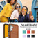 Samsung Galaxy A13 5G / A04S / M13 5G Shockproof Leather Phone Case with Card Holder - Brown