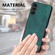 Samsung Galaxy A13 5G Vintage Leather PC Back Cover Phone Case - Green