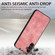 Samsung Galaxy A13 5G Vintage Leather PC Back Cover Phone Case - Pink