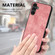 Samsung Galaxy A13 5G Vintage Leather PC Back Cover Phone Case - Pink