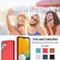 Samsung Galaxy A13 5G / A04S / M13 5G Leather Texture Full Coverage Phone Case - Red