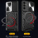 Samsung Galaxy A13 5G CD Texture Sliding Camshield Magnetic Holder Phone Case - Black