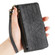 Samsung Galaxy A13 5G Geometric Zipper Wallet Side Buckle Leather Phone Case - Black