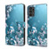 Samsung Galaxy A13 4G / 5G / A04S Crystal 3D Shockproof Protective Leather Phone Case - Plum Flower