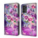 Samsung Galaxy A13 4G / 5G / A04S Crystal 3D Shockproof Protective Leather Phone Case - Butterfly