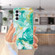 Samsung Galaxy A13 5G IMD Shell Pattern TPU Phone Case - Green Marble