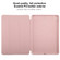 iPad 10.2 Horizontal Flip Smart Leather Case with Three-folding Holder - Pink