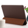 iPad 10.2 Horizontal Flip Smart Leather Case with Three-folding Holder - Dark Brown