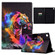 iPad 10.2 / iPad Pro 10.5 Coloured Drawing Smart Leather Tablet Case - Tiger