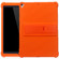 iPad 10.2 / 10.5 Tablet PC Silicone Protective Case with Invisible Bracket - Orange
