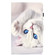 iPad 10.2 2021 / 2020 / 2019 Colored Drawing Horizontal Flip Leather Case with Holder & Card Slots & Pen Slot & Sleep / Wake-up Function - White Cat