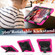 iPad 10.2 2021 / 2020 / 2019 Shockproof Silicone + PC Protective Case with Holder & Shoulder Strap & Pen Slot - Rose Red