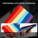iPad 10.2 2021 / 2020 / 2019 Liquid Silicone Magnetic Pen Function Tablet Case - Rainbow
