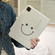 Pen Slot Magnetic Painted Detachable Tablet Leather Case iPad 10.2 2021 / 2020 / 2019 - Smile