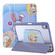 iPad mini 6 3-Fold 360 Rotation Painted Leather Smart Tablet Case - Bunny iPad mini 6 3-Fold 360 Rotation Painted Leather Smart Tablet Case - Bunny