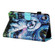 iPad mini 6 Coloured Drawing Stitching Horizontal Flip Leather Tablet Case with Holder & Card Slot & Sleep / Wake-up Function - Oil Painting Dog