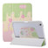 iPad mini 6 3-Fold 360 Rotation Painted Leather Smart Tablet Case - Strawberry Dog