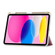 iPad mini 6 3-Fold 360 Rotation Painted Leather Smart Tablet Case - Strawberry Dog