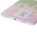 iPad mini 6 3-Fold 360 Rotation Painted Leather Smart Tablet Case - Strawberry Dog