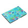 iPad mini 6 Coloured Drawing Pattern Horizontal Flip Leather Tablet Case with Holder & Card Slot & Sleep / Wake-up Function - Flowers