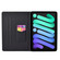 iPad mini 6 Coloured Drawing Horizontal Flip Leather Tablet Case with Holder & Card Slot & Sleep / Wake-up Function - Windbell