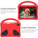 iPad mini 6 EVA Flat Anti Falling Protective Tablet Case Shell with Holder - Red