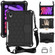 iPad mini 6 Honeycomb Design EVA + PC Material Four Corner Anti Falling Flat Protective Shell With Strap - Black+Black iPad mini 6 Honeycomb Design EVA + PC Material Four Corner Anti Falling Flat Protective Shell With Strap - Black+Black
