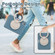 iPad mini 6 Shockproof TPU + PC Protective Tablet Case with 360 Degree Rotation Foldable Handle Grip Holder & Pen Slot - Cornflower Blue