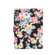 iPad mini 6 Flowers Cloth Pattern Horizontal Flip Leather Tablet Case with Sleep / Wake-up Function & Holder & Card Slots & Wallet - Black