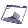 iPad mini 6 Deformation Transparent Acrylic Horizontal Flip PU Leather Tablet Case with Multi-folding Holder & Sleep / Wake-up Function & Pen Slot - Lavender Grey