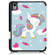 iPad mini 6 Painted Pattern TPU Horizontal Flip Leather Tablet Case with Three-folding Holder & Pen Slot & Sleep / Wake-up Function - Unicorn