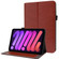 iPad mini 6 Business Horizontal Flip PU Leather Tablet Case with Two-Folding Holder & Card Slots & Pen Slot - Brown