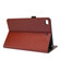 iPad mini 6 Business Horizontal Flip PU Leather Tablet Case with Two-Folding Holder & Card Slots & Pen Slot - Brown