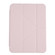 iPad mini 6 Deformation Transparent Acrylic Horizontal Flip PU Leather Tablet Case with Multi-folding Holder & Sleep / Wake-up Function & Pen Slot - Pink