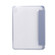 iPad mini 6 3-folding Electric Pressed Skin Texture Horizontal Flip Shockproof Transparent TPU + PU Leather Tablet Case with Holder& Pen Slot & Sleep / Wake-up Function - Baby Blue iPad mini 6 3-folding Electric Pressed Skin Texture Horizontal Flip Shockproof Transparent TPU + PU Leather Tablet Case with Holder& Pen Slot & Sleep / Wake-up Function - Baby Blue