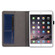 iPad mini 6 Business Horizontal Flip PU Leather Tablet Case with Two-Folding Holder & Card Slots & Pen Slot - Blue