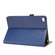 iPad mini 6 Business Horizontal Flip PU Leather Tablet Case with Two-Folding Holder & Card Slots & Pen Slot - Blue